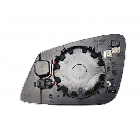 Piastra specchietto termica con vetro asferico Blis sistem guida sx