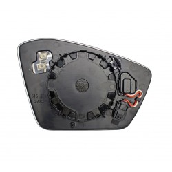 Piastra specchietto retrovisore termica con vetro Blis sistem 4 pin sx