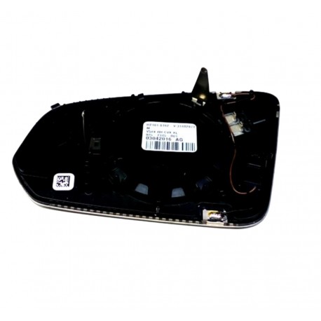 Piastra specchietto termica con vetro antiabbagliante 4 pin dx