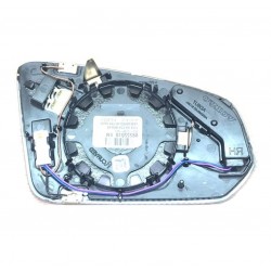 Piastra specchietto termica con vetro asferico antiabbagliante 4 pin Blis sistem sx