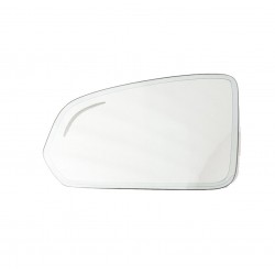 Piastra specchietto termica con vetro asferico antiabbagliante 4 pin Blis sistem sx