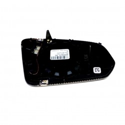 Piastra specchietto termica con vetro asferico 4 pin x mod antiabbagliante sx