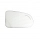 Piastra specchietto termica con vetro antiabbagliante 4 pin dx