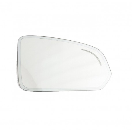 Piastra specchietto termica con vetro antiabbagliante 4 pin dx