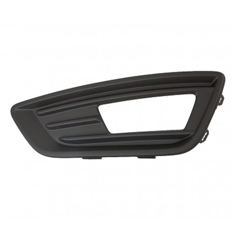 Griglia cornice fendinebbia nera goffrata passeggero dx