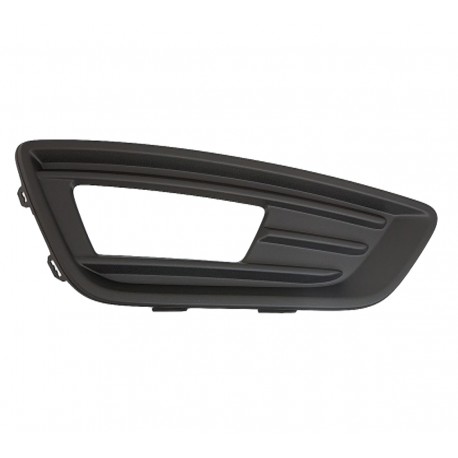 Griglia cornice fendinebbia nera goffrata guida sx