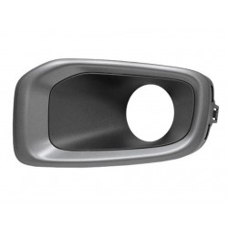 Griglia cornice fendinebbia nera argento passeggero dx