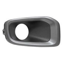 Griglia cornice fendinebbia nera argento guida sx