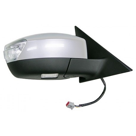 Retrovisore elettrico termico ribaltabile con memoria con freccia con luce di cortesia verniciabile 12 pin modello 40-60 dx