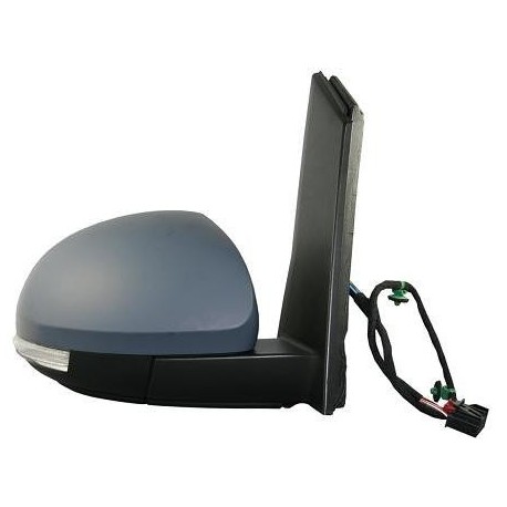 Retrovisore elettrico termico ribaltabile con memoria con freccia con luce di cortesia verniciabile 13 pin dx