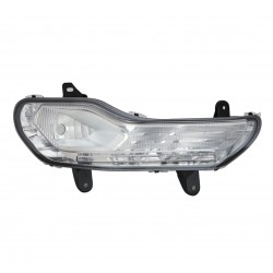 Fendinebbia H10 PY21W W5W con funzione luce di posizione vers. fari xenon dx