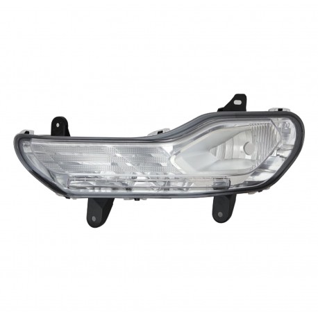 Fendinebbia H10 PY21W W5W con funzione luce di posizione vers. fari alogeni sx