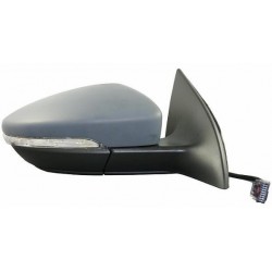 Retrovisore elettrico termico ribaltabile con memoria con freccia con luce di cortesia verniciabile 13 pin dx