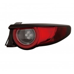 Fanale posteriore esterno a led versione led signature dx