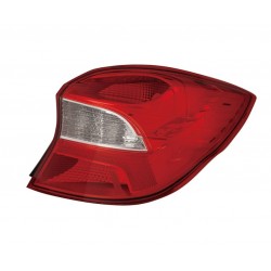 Gruppo ottico posteriore fondo chiaro guida sx