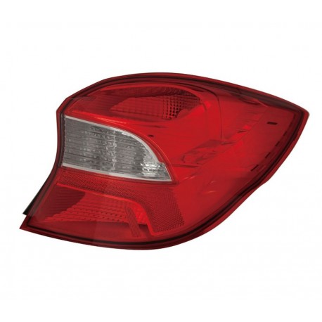 Gruppo ottico posteriore fondo scuro guida sx