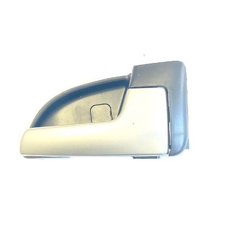 Maniglia apriporta interna anteriore posteriore nera con leva argento passeggero - dx