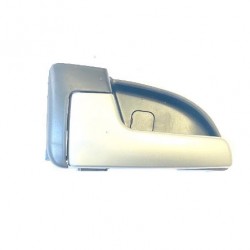 Maniglia apriporta interna anteriore posteriore nera con leva argento guida - sx