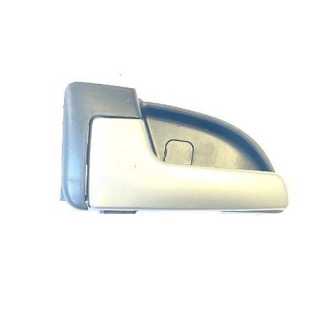 Maniglia apriporta interna anteriore posteriore nera con leva argento guida - sx