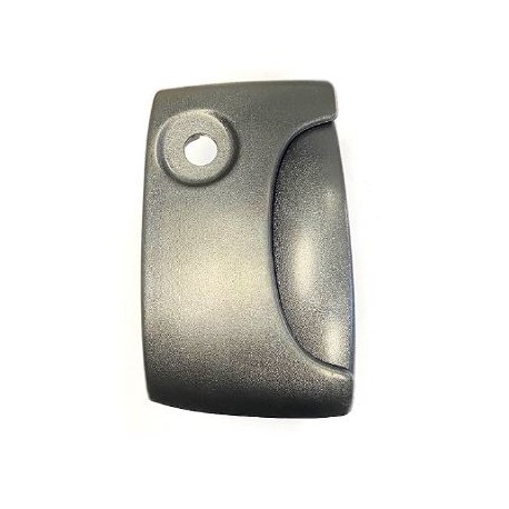 Maniglia apriporta esterna posteriore nera con foro blocchetto chiave porta scorrevole passeggero - dx