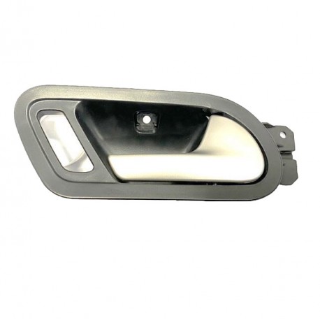 Maniglia apriporta interna anteriore nera con leva cromata satinata passeggero - dx