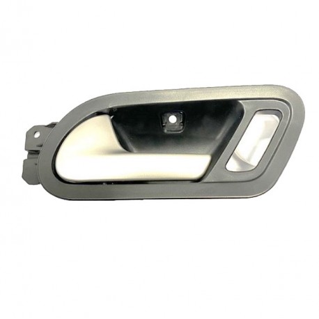 Maniglia apriporta interna anteriore nera con leva cromata satinata guida - sx