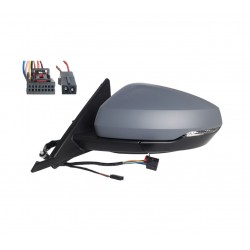 Specchietto elettrico termico ribaltabile con freccia Blis sistem 8+2 pin dx