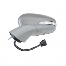 Specchietto elettrico termico ribaltabile con freccia luce di cortesia Blis sistem 11 pin sx