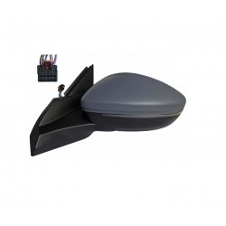 Specchietto elettrico termico ribaltabile con freccia 10 pin verniciabile sx