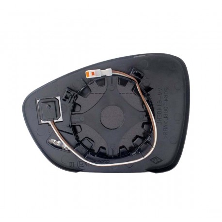 Piastra specchietto termica con vetro specchio Blis sistem dx