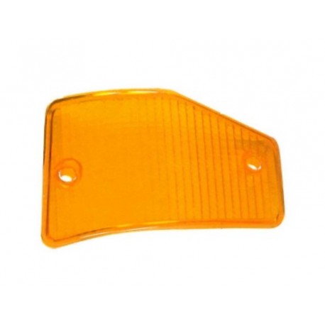 Lente trasparente anteriore arancio passeggero - dx