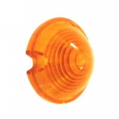 Lente trasparente anteriore arancio bilaterale