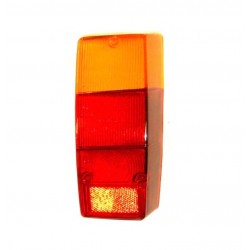 Lente trasparente posteriore bianco guida - sx