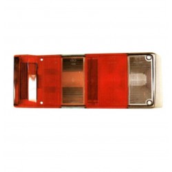 Lente trasparente posteriore fume passeggero - dx