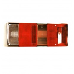 Lente trasparente posteriore fume guida - sx