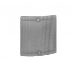 Lente trasparente anteriore bianco tipo largo guida - sx