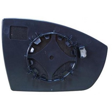 Piastra specchietto con vetro asferico lato guida - sx