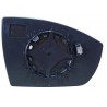 Piastra specchietto con vetro asferico lato guida - sx
