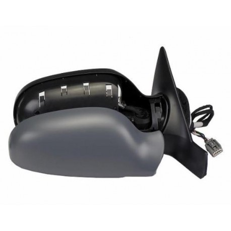 Retrovisore elettrico termico ribaltabile con memoria con luce di cortesia verniciabile dx