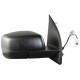 Retrovisore elettrico termico ribaltabile con memoria nero 10 pin dx