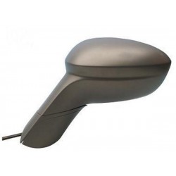 Retrovisore elettrico termico ribaltabile con memoria verniciabile con sonda asferico blu lato guida sx