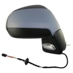 Retrovisore elettrico termico ribaltabile con sonda con freccia con luce di cortesia verniciabile 11 pin dx