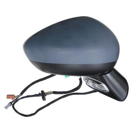 Retrovisore elettrico termico ribaltabile con sonda con freccia con memoria verniciabile dx