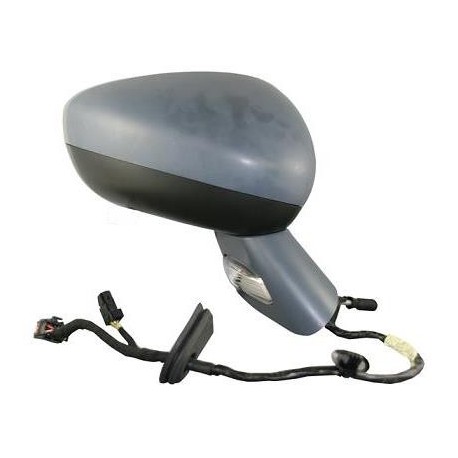 Retrovisore elettrico termico ribaltabile con sonda con freccia verniciabile 13 pin dx