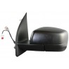Retrovisore elettrico termico ribaltabile con sonda con luce di cortesia nero 9 pin sx