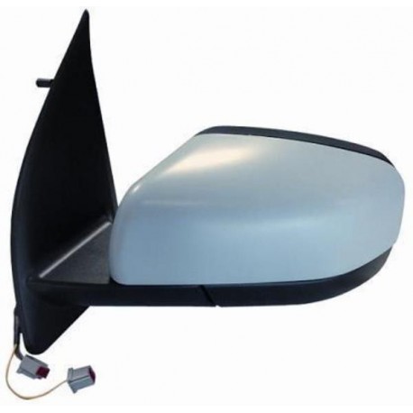 Retrovisore elettrico termico ribaltabile con sonda con luce di cortesia verniciabile 9 pin sx