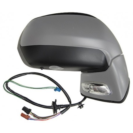 Retrovisore elettrico termico ribaltabile con sonda con memoria con freccia con luce di cortesia verniciabile dx