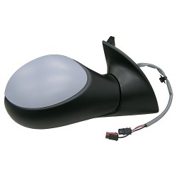 Retrovisore elettrico termico ribaltabile con sonda verniciabile dx