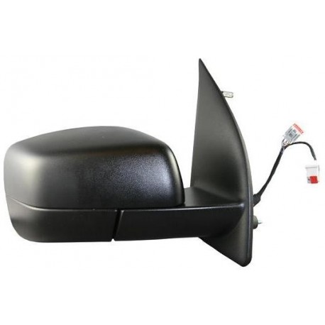 Retrovisore elettrico termico ribaltabile nero 6 pin dx