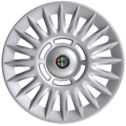 Kit serie 4 copricerchi coppe ruota 15"